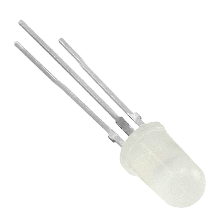 Vishay3 V Green & Red LED 5mm Through Hole, TLUV5300
