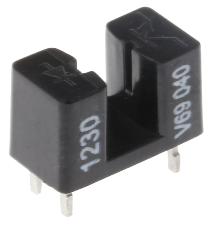 TCST1230 Vishay, Through Hole Slotted Optical Switch, Phototransistor Output