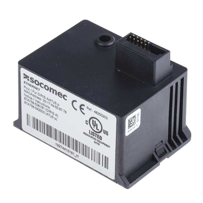 Socomec PLC Expansion Module For Use With DIRIS A40, DIRIS A41, DIRIS A60