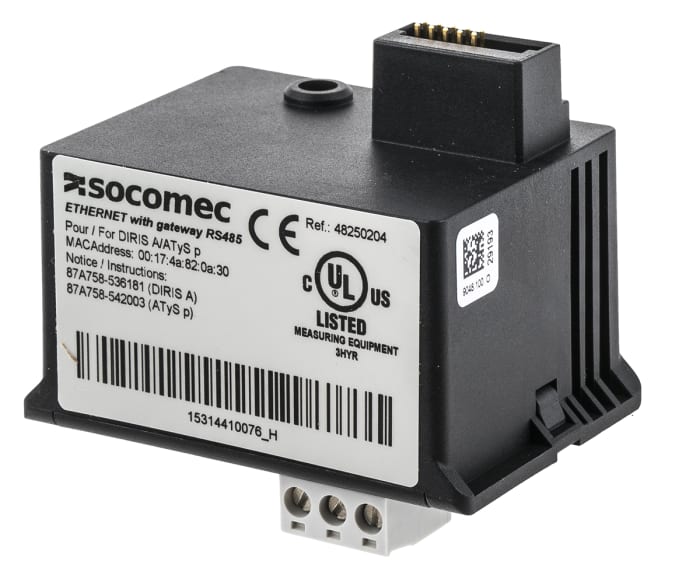Komunikační modul, PLC – rozšiřující modul, pro použití s: DIRIS A40, DIRIS A41, DIRIS A60