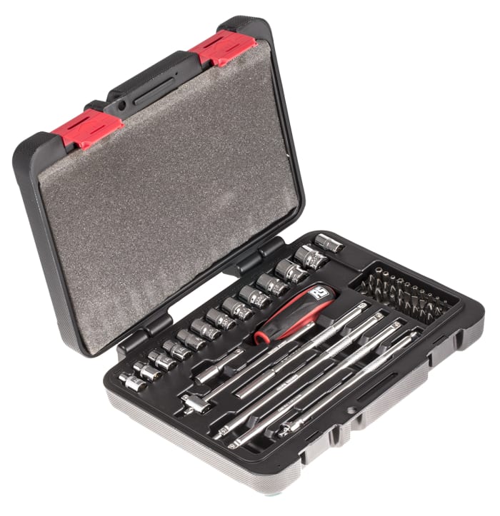 RS PRO Screwdriver Bit, 1/4 in Sockets: 10 mm, 1/4 in Sockets: 11 mm, 1/4 in Sockets: 12 mm, 1/4 in Sockets: 13 mm, 1/4