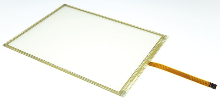 Capteur pour écran tactile, Résistif 5 fils, AMT, 15.1pouce, 309 x 233mm