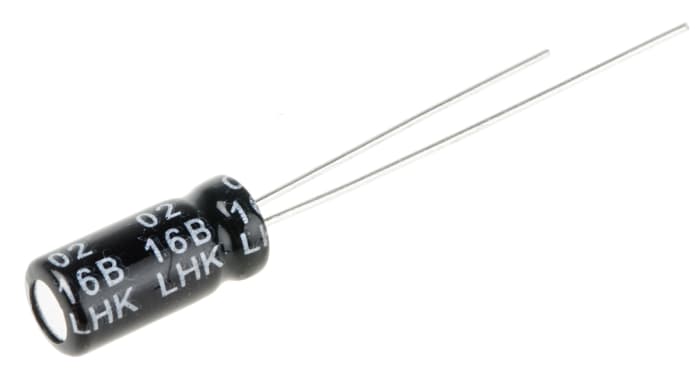 RS PRO | RS PRO 4.7μF Aluminium Electrolytic Capacitor 50V dc, Radial ...