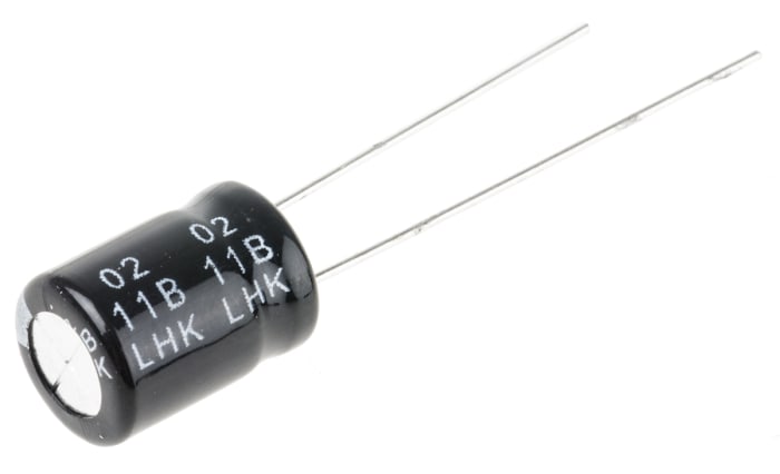 RS PRO | RS PRO 1 μF Capacitor 450V dc, Radial, Through Hole Radial ...