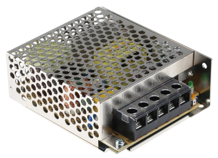 RS PRO Embedded Switch Mode Power Supply SMPS, 12V dc, 5A, 60W, 1 Output, 88 → 264V ac Input Voltage