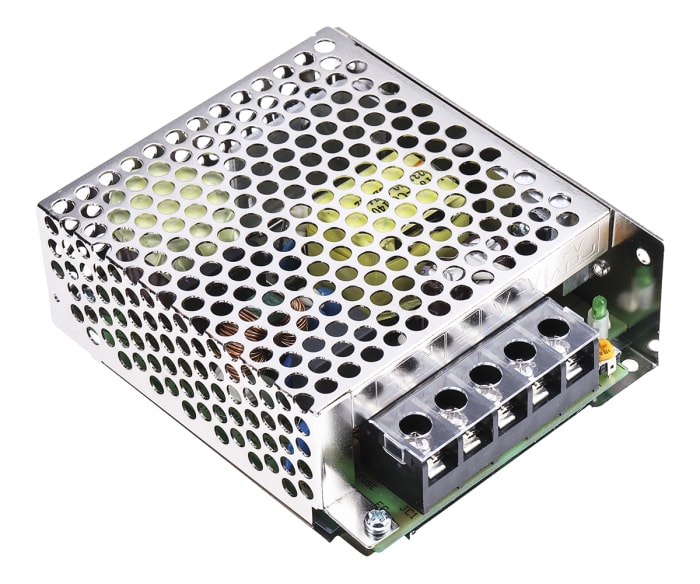 RS PRO Switching Power Supply, 24V dc, 2.5A, 60W, 1 Output, 88 → 264V ac Input Voltage