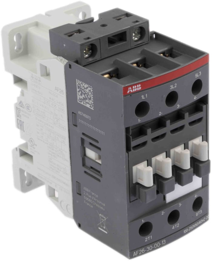 1SBL237001R1300 AF26-30-00-13 ABB | ABB AF Series Contactor, 230 V ac ...