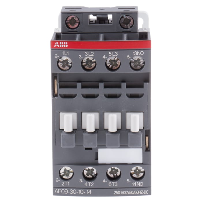 Contacteur ABB série AF, 3 pôles , 3NO, 7 A, 500 V c.c., 4 kW