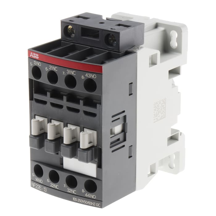 1SBH137001R1322 NF22E13 ABB ABB Contactor Relay 2NO/2NC, 6 A