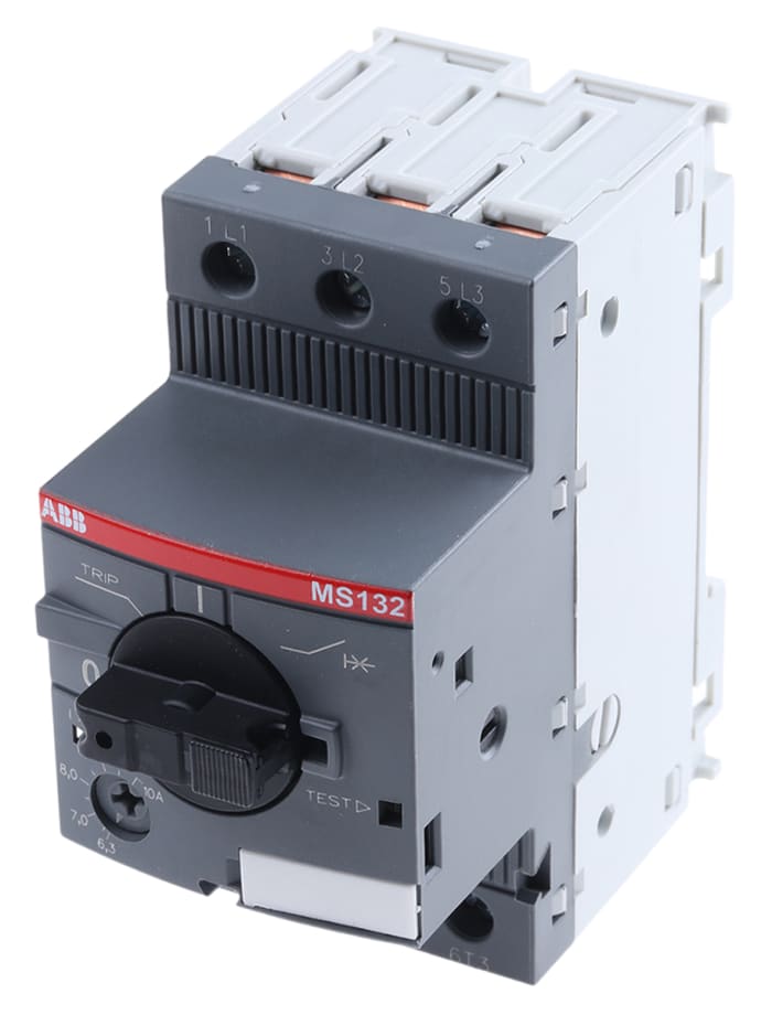 Disjoncteur moteur ABB MS132 6,3 →10 A., 690 V