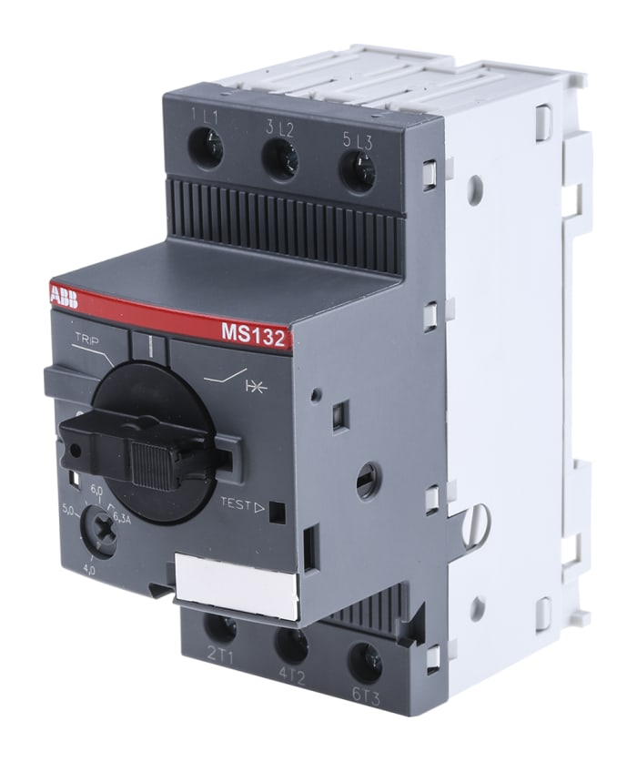 ABB 4 → 6.3 A Motor Protection Circuit Breaker