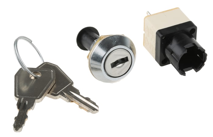 WRLM-5-S-D Lorlin | Interruptor de llave, IP67, DPST, 4 A a 250 V