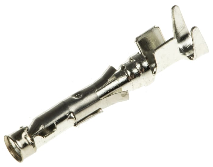 TE Connectivity Type III Series Female Crimp Terminal, 18 AWG Min Crimp, 14 AWG Max