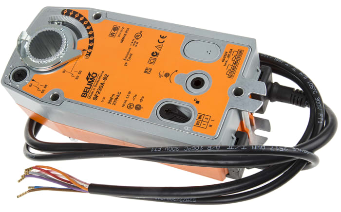 SF230A-S2 Belimo | Open/Close Damper Actuator, 20Nm, 230 V ac | 712 ...