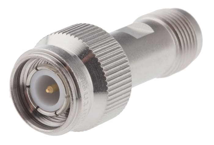 Telegartner Straight 50Ω RF Adapter TNC Socket to R-TNC Plug 6GHz