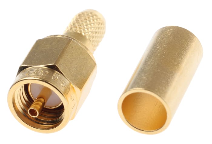 Connecteur SMA Telegartner Mâle Droit, raccordement A sertir 50Ω Montage sur câble