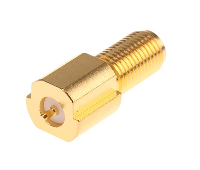 Telegartner, Jack Surface Mount SMA Connector, 50Ω, Solder Termination, Straight Body