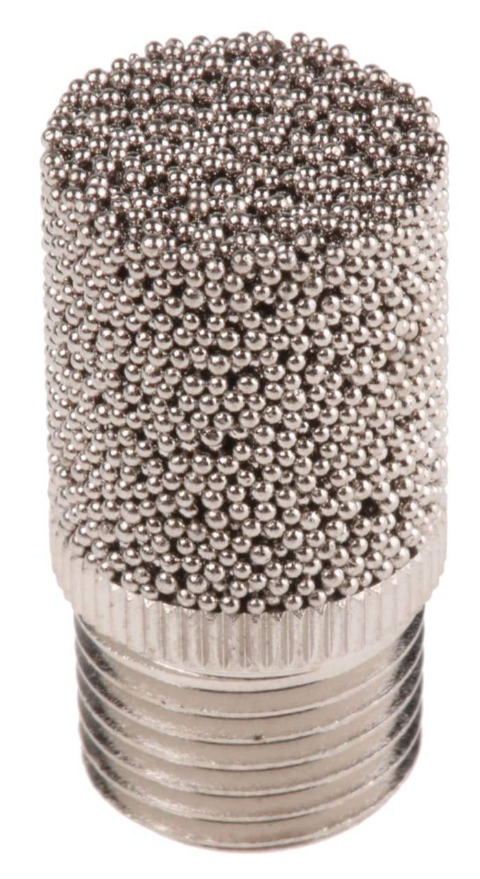 SMC AN Copper Alloy 1MPa Pneumatic Silencer, Threaded, R 1/8 Male