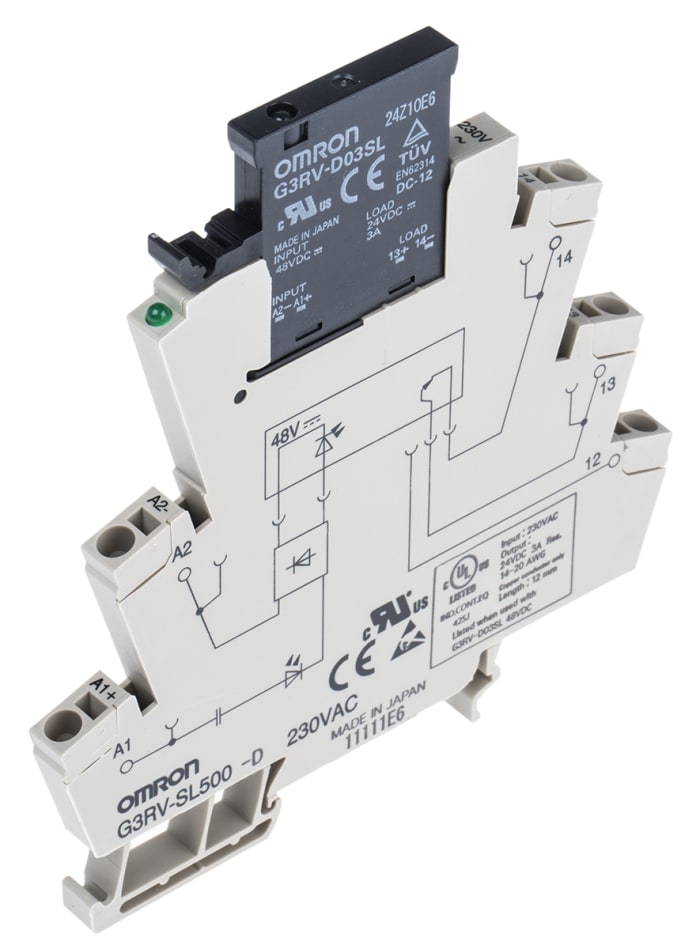 Omron G3RV-SL500-D 230VAC Твердотельное реле