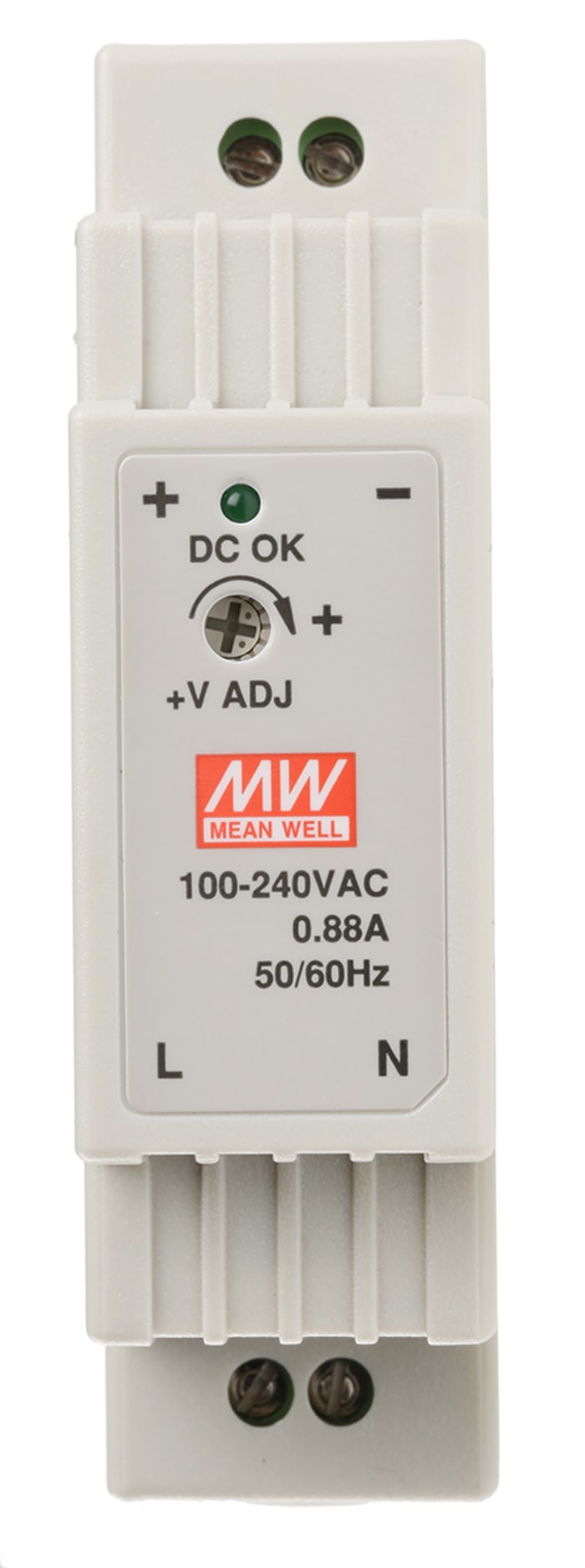DR-15-12 Mean Well | Mean Well DR Switch Mode DIN Rail Panel Mount ...