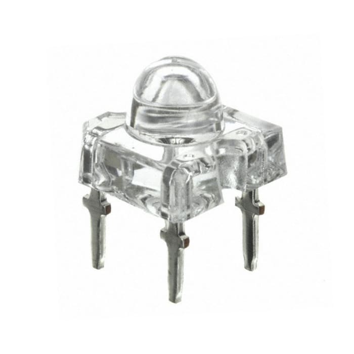 Bivar3.2 V White LED Super Flux Through Hole, Orca R R20WHT-4-0045