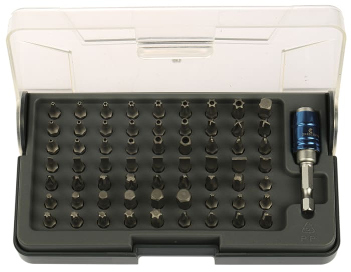 Jeu d'embouts de vissage Crescent x 64 pièces