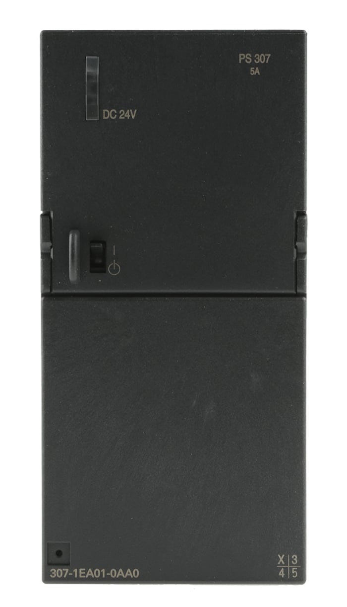Siemens SIMATIC S7-300 Switched Mode DIN Rail Power Supply, 120 → 230V ac ac Input, 24V dc dc Output, 5A Output,