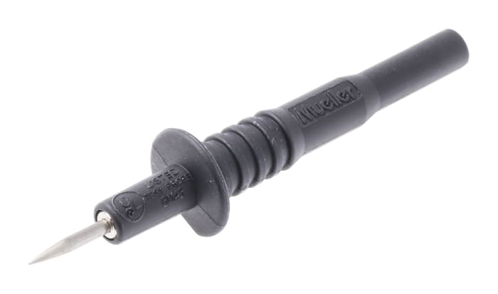 Mueller Electric Fixed Test Probe, 2mm Tip, 1kV, 20A