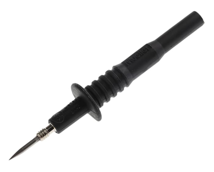 Mueller Electric Fixed Test Probe, 2mm Tip, 1kV, 20A