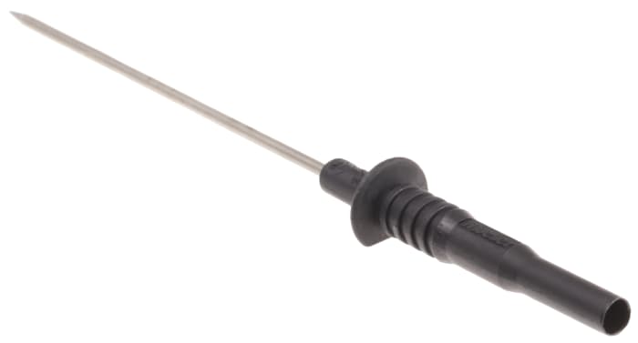 Mueller Electric Fixed Test Probe, 2mm Tip, 1kV, 20A