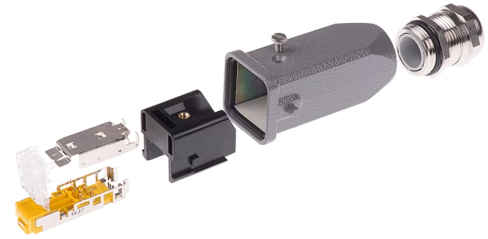 09451151560 HARTING | HARTING 9451 Series RJ45 Connector Male, Cable ...