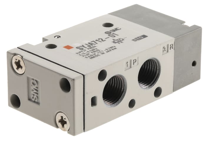 SYJA712-01 SMC | SMC Pilot Uyarılı Pnömatik Kontrol Valfi, 3/2