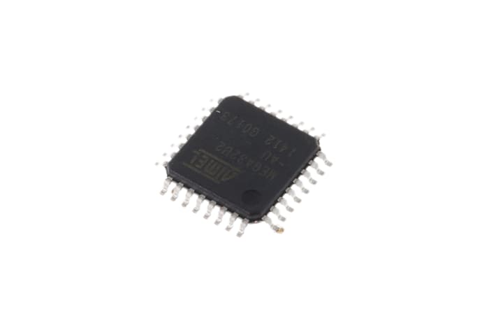 Atmel ATMEGA32U2-AU, 8bit AVR Microcontroller, ATmega, 16MHz, 1.024 kB, 32 kB Flash, 32-Pin TQFP