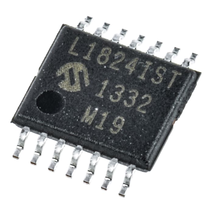 Microchip, 8bit PIC, PIC16F Microcontroller, 32MHz, 4 kwords Flash, 14-Pin TSSOP
