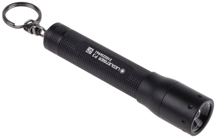 LEDLENSER LED Keyring Torch Black 25 lm, 96 mm