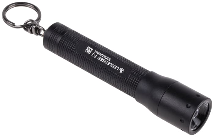 Led Lenser LED Keyring Torch Black 25 lm, 96 mm