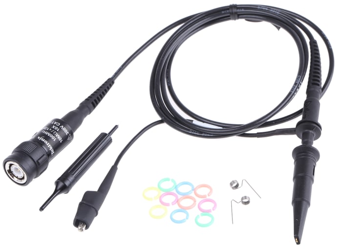 Tektronix TPP Series TPP0101 Oscilloscope Probe, Passive Type, 100MHz, 1:10, BNC Connector