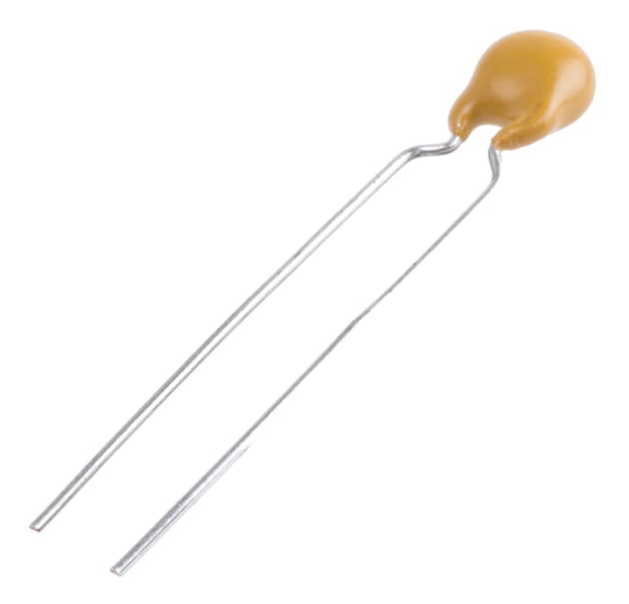 Vishay Single Layer Ceramic Capacitor (SLCC) 100pF 1kV dc ±10% S3N Dielectric, F, Through Hole +125°C Max Op. Temp.