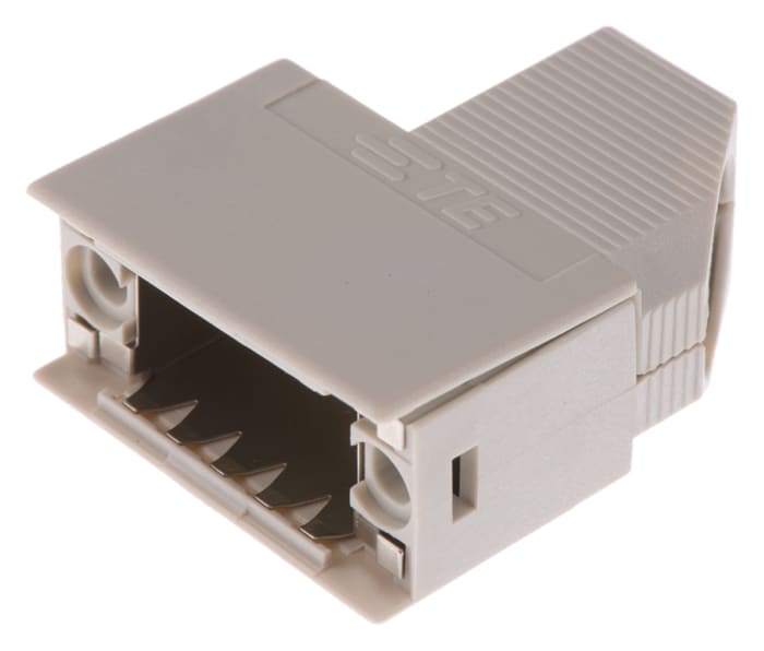 TE Connectivity AMPLIMITE Series Polymer Angled D Sub Backshell, 9 Way