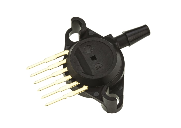 NXP Absolute Pressure Sensor, Through-Hole Mount, 6-Pin, 400kPa Overload Max, Case 867B-04