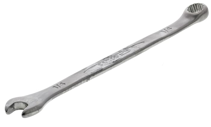 Bahco 111Z Series Combination Spanner, 1/4in, Imperial, Double Ended, 112 mm Overall
