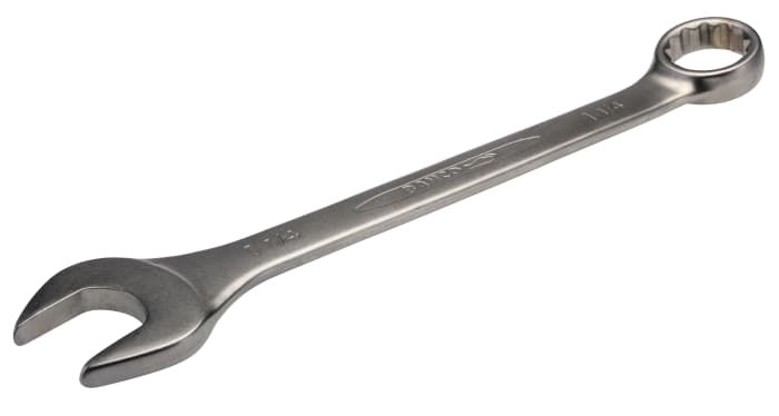 Bahco 111Z Series Combination Spanner, 1 1/4in, Imperial, Double Ended, 350 mm Overall