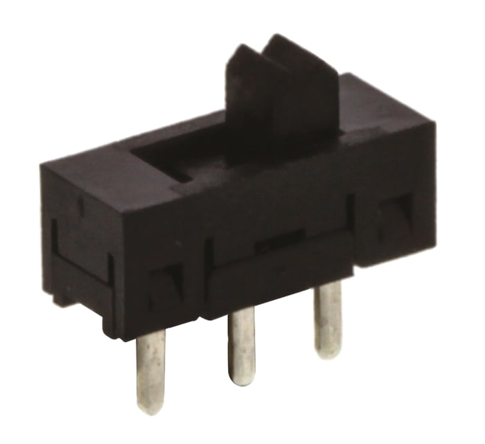 TE Connectivity PCB Slide Switch SPDT Latching 100 mA @ 30 V dc Slide