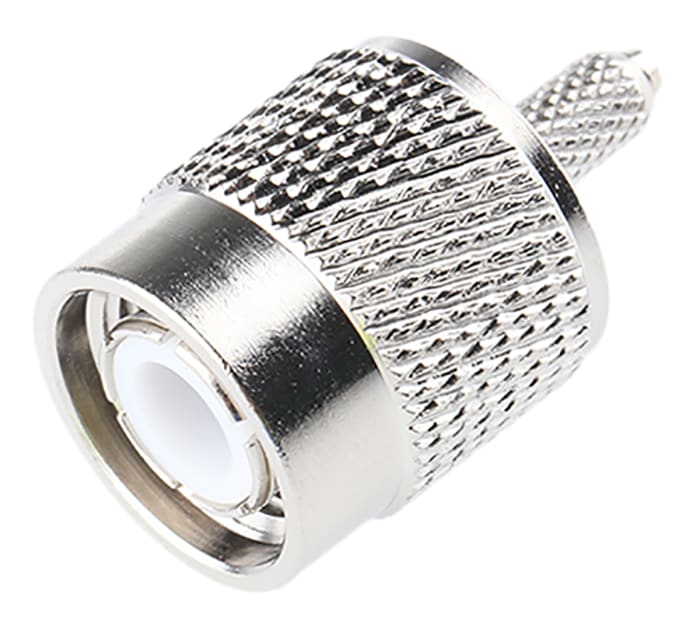 TE Connectivity, Plug Cable Mount, 50Ω, Crimp Termination, Straight Body
