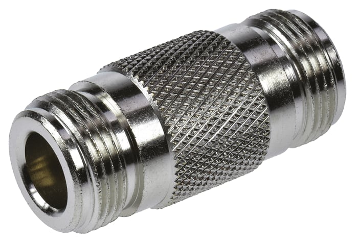 TE Connectivity Straight 50Ω RF Adapter N Socket to N Socket 11GHz