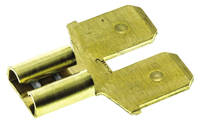 DOUBLE TAB RECEPTACLE ADAPTER,FASTON 250