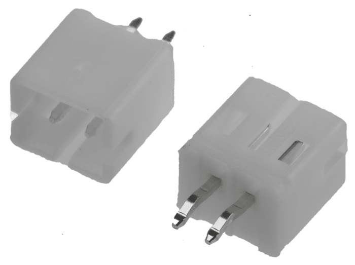 Konektor PCB, řada: HPI, Vodič-Deska, počet kontaktů: 2, počet řad: 1, rozteč: 2.0mm izolace pájením, orientace těla: