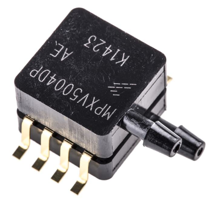 MPXV5004DP NXP NXP Differential Pressure Sensor, PCB Mount 7191166P RS Components