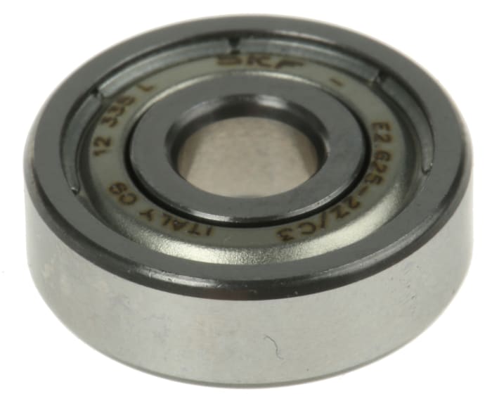 SKF E2.625-2Z/C3 Single Row Deep Groove Ball Bearing- Both Sides Shielded 5mm I.D, 16mm O.D