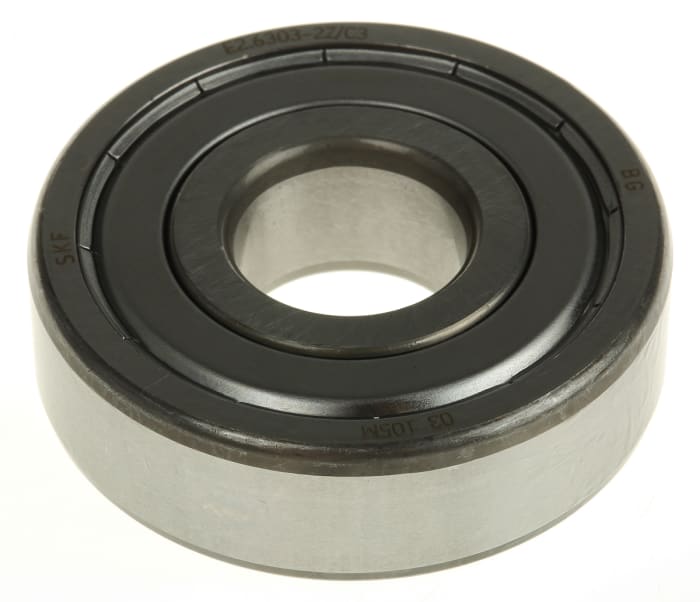 Roulement à billes à gorge profonde à une rangée SKF, ø int. 17mm, ø ext. 47mm, larg. 14mm